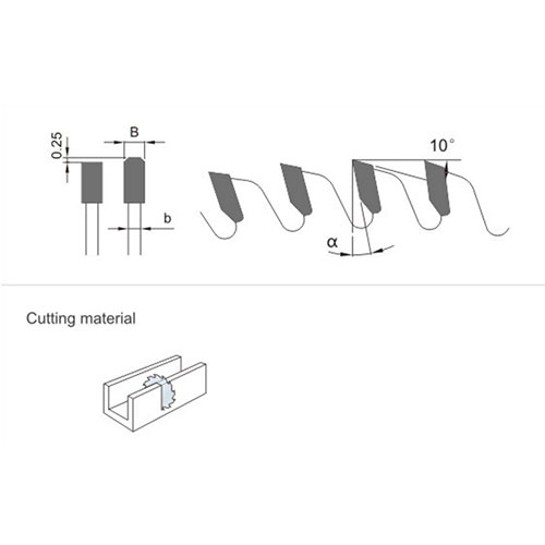 Diamond Aluminum Cutting Saw Blade